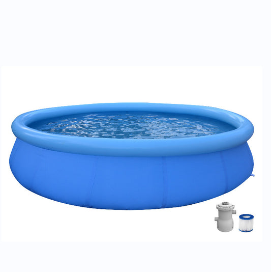 SWING Pools PVC Rund 4,57 m x 1,07 m der Ultimative Sommer-Pool für Schnelle Abkühlung